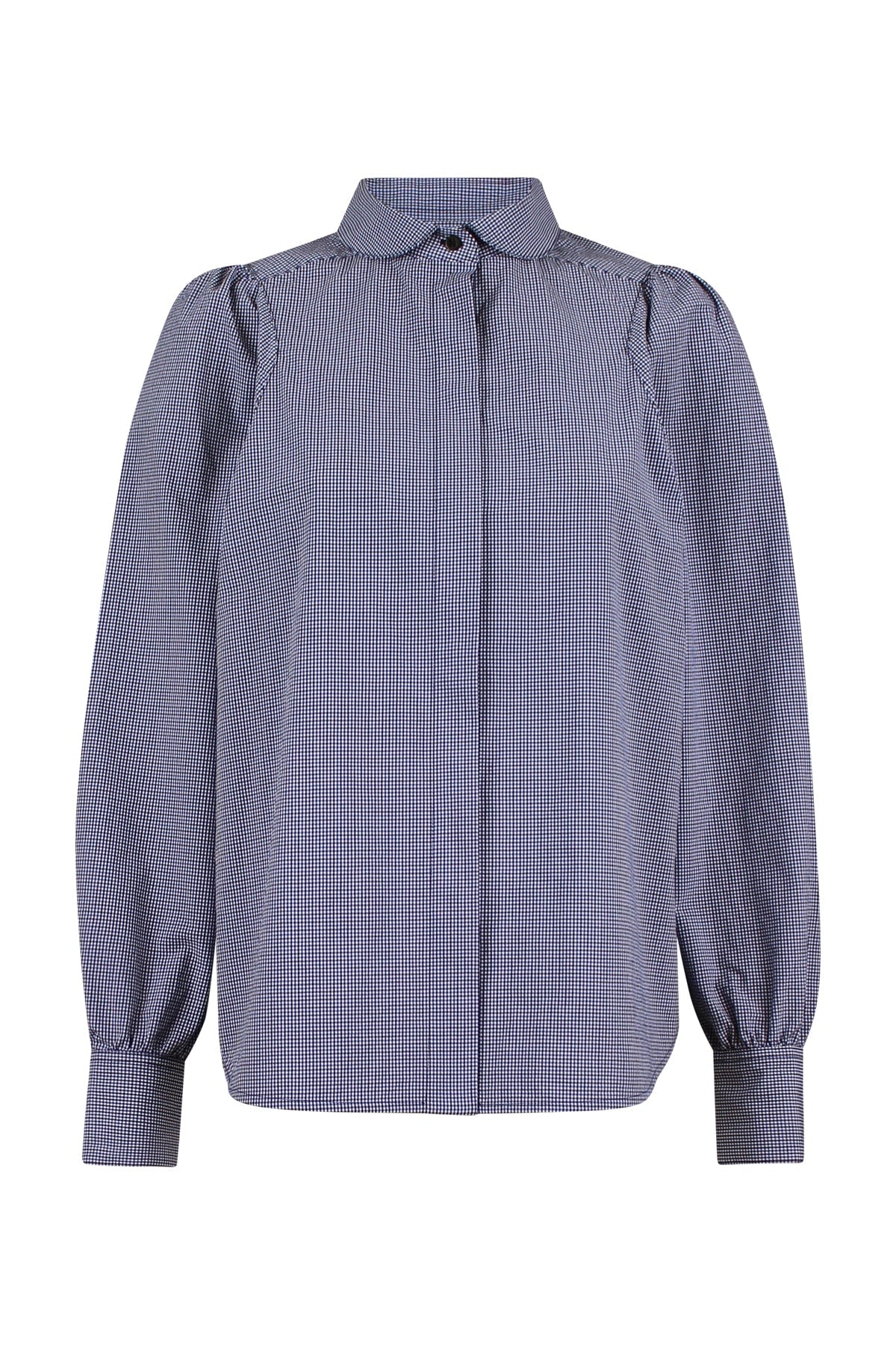 Save a Shirt Patricia - Blue Check - 36