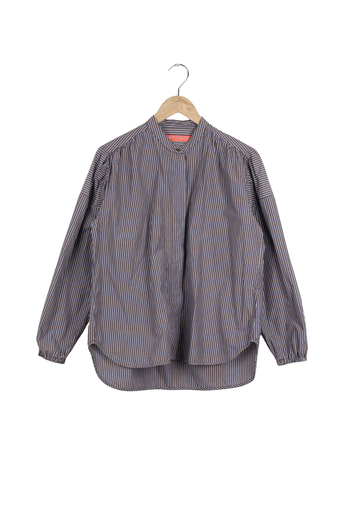 Save a Shirt Gigi - Brown stripe - 36