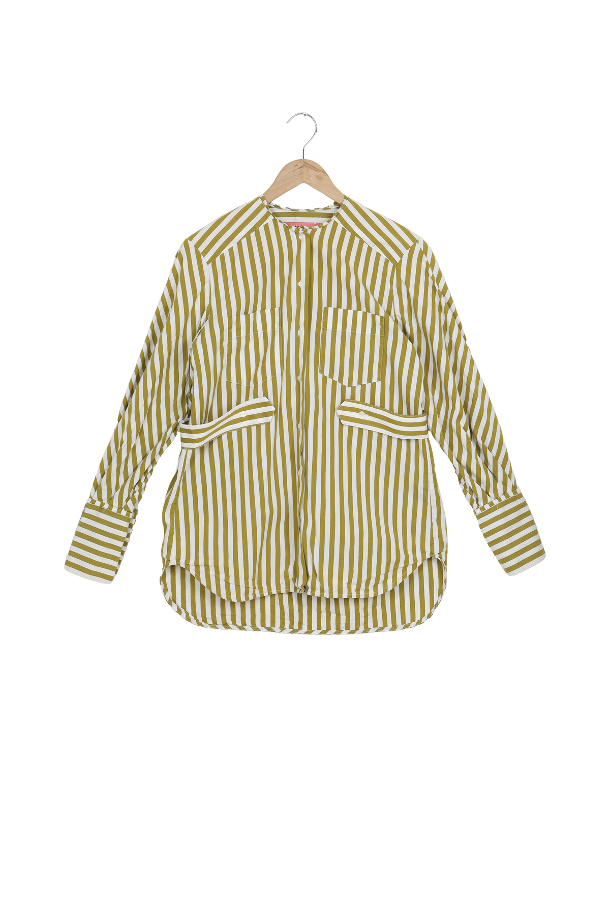 Save a Shirt Olive Stripe - Shirt - 40