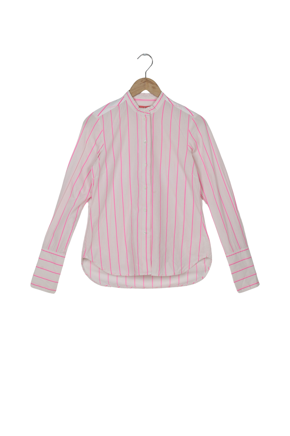 Save a Shirt Pink Stripe - Cotton Shirt - 34