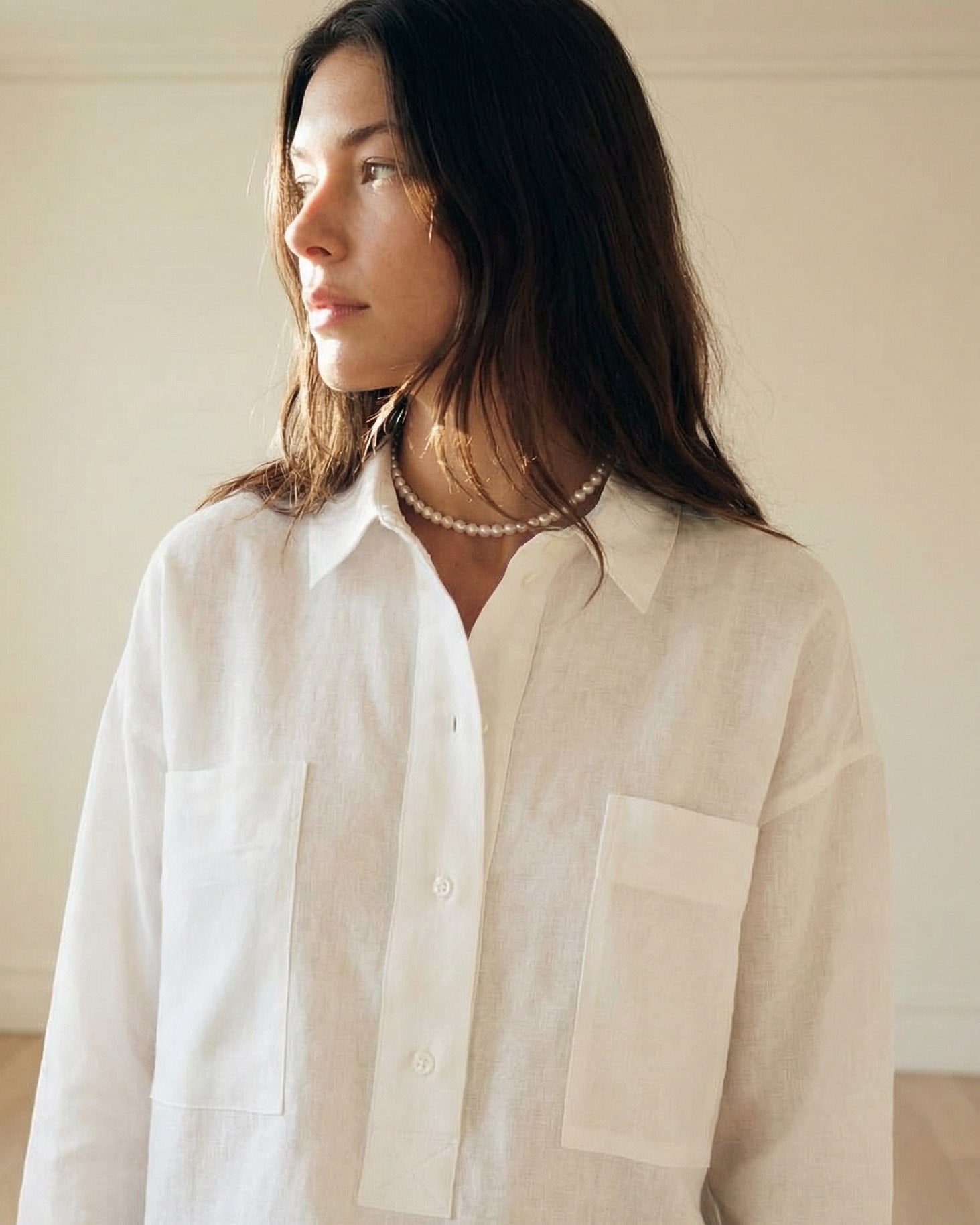 Andrea - White Linen