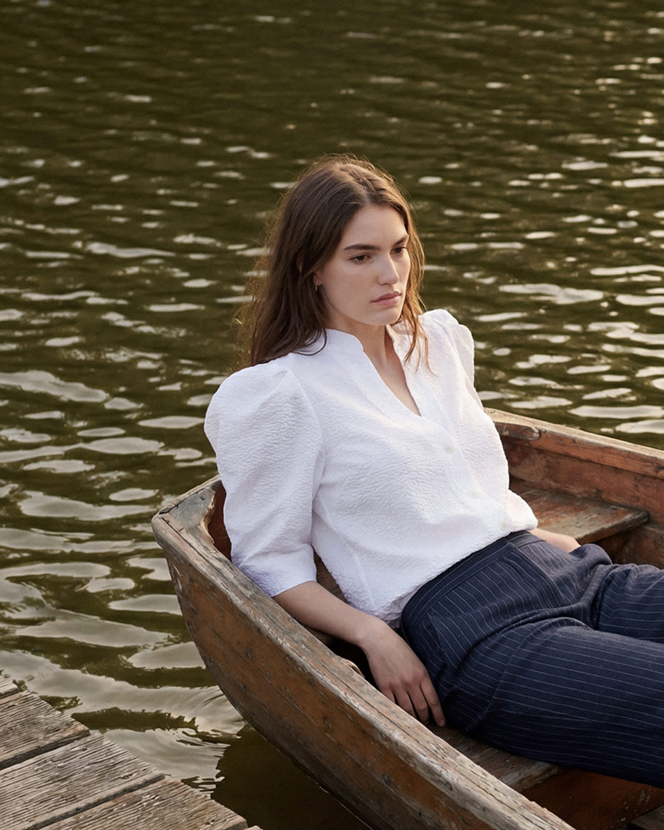Daxa Shirt - Mist Cotton