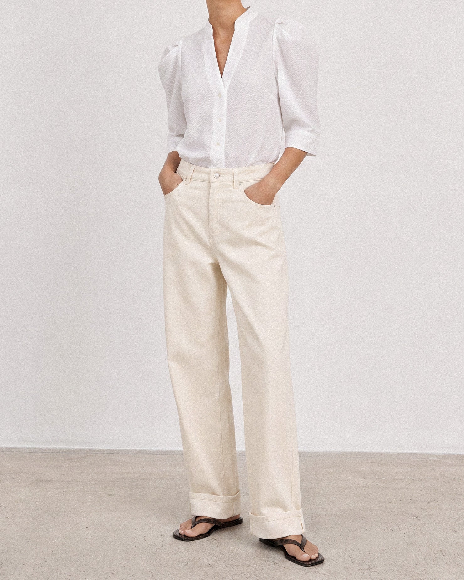 Daxa Shirt - Mist Cotton