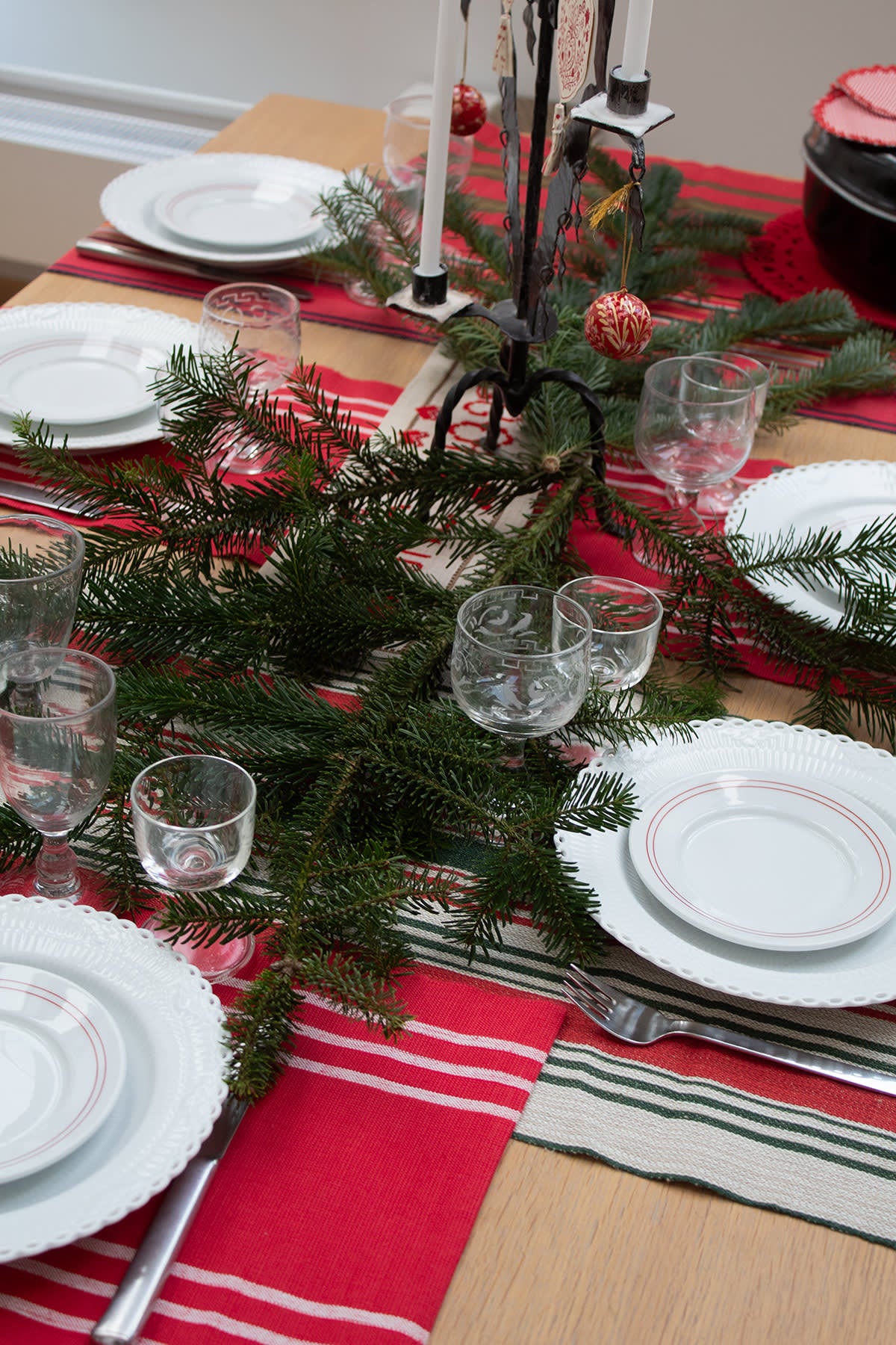 Christmas Table Setting #2