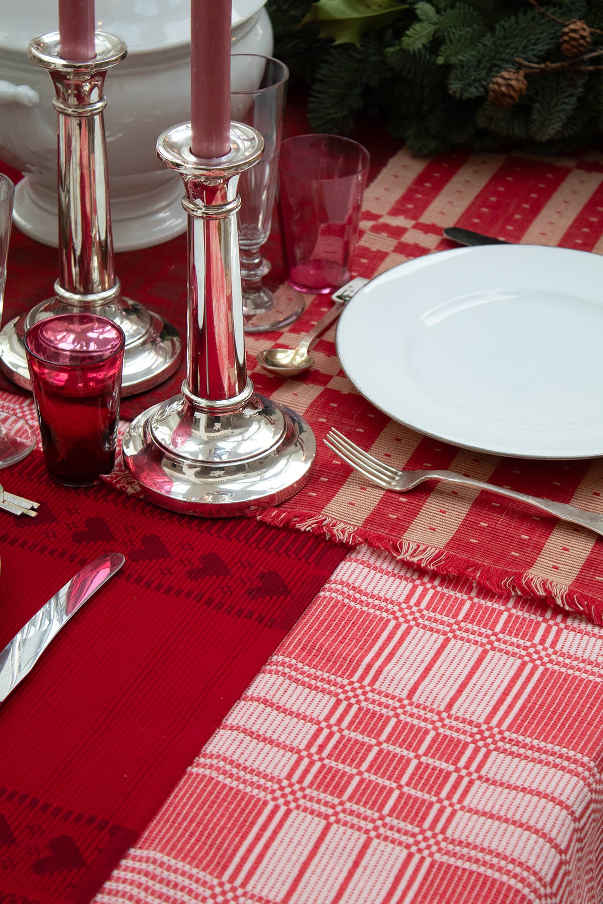 Christmas Table Setting #3