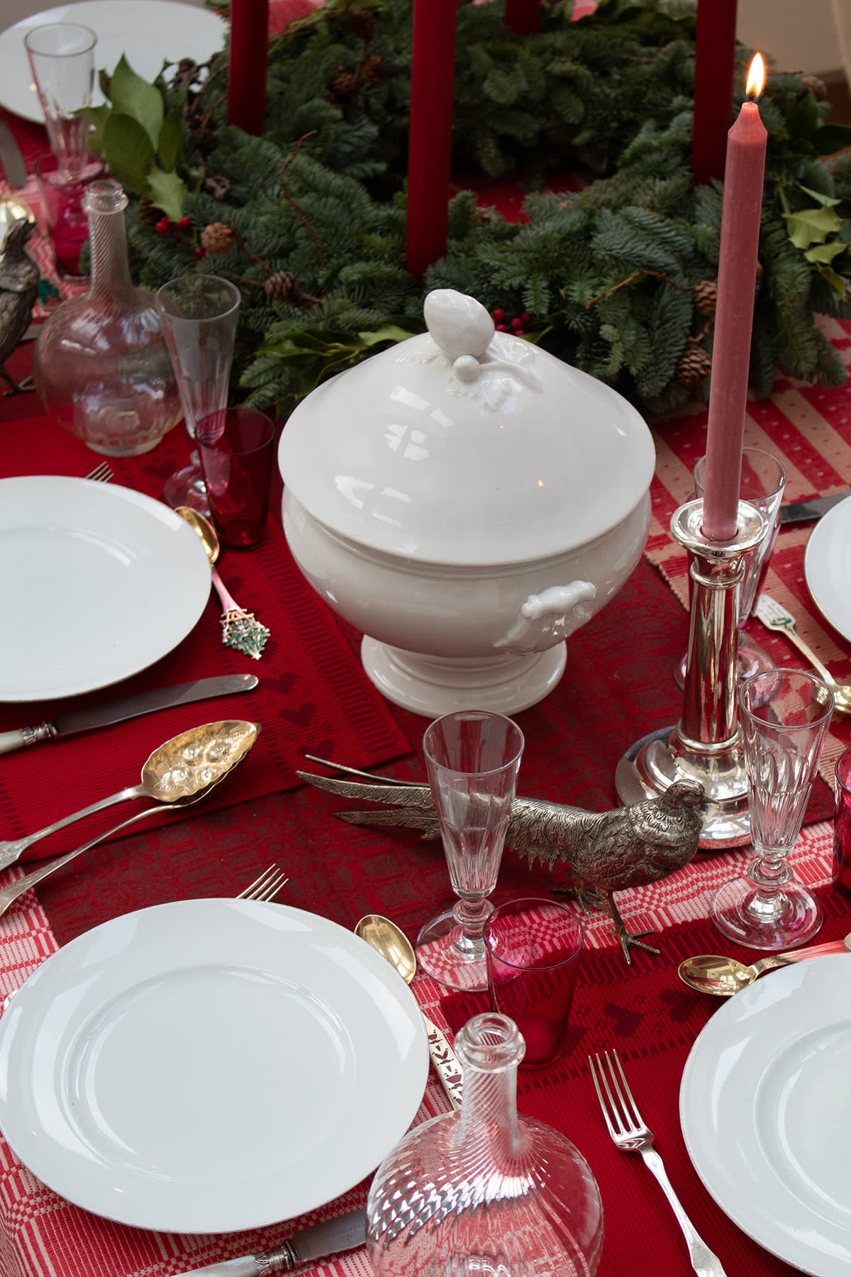 Christmas Table Setting #3