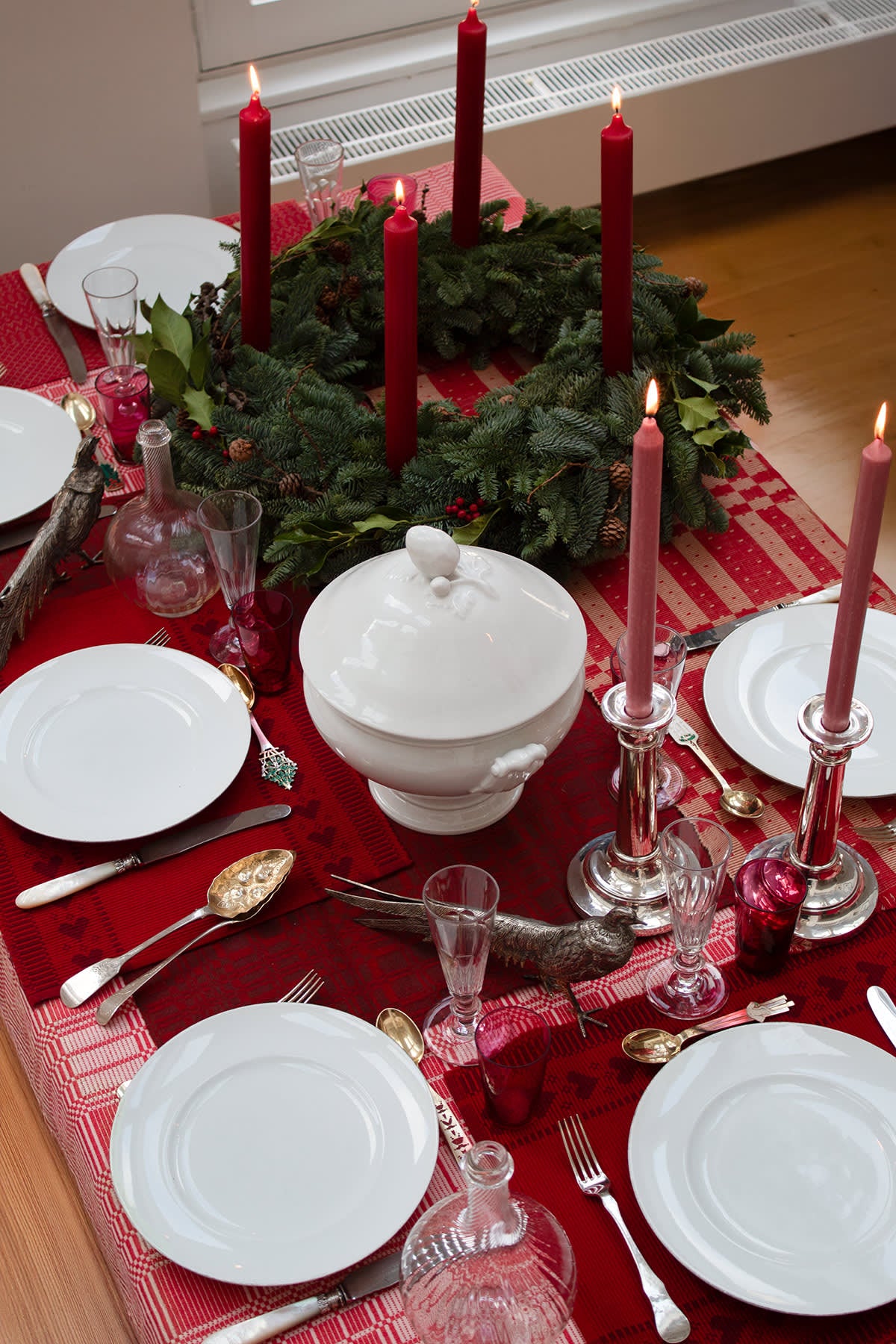Christmas Table Setting #3