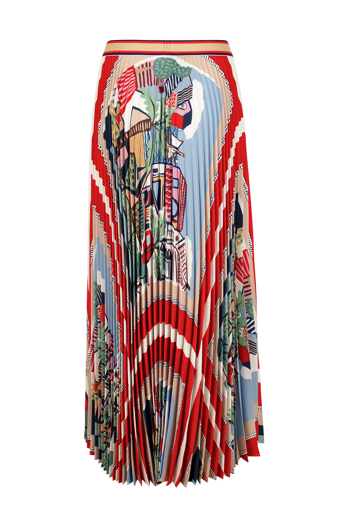 Lucia Skirt - Matisse Landscape