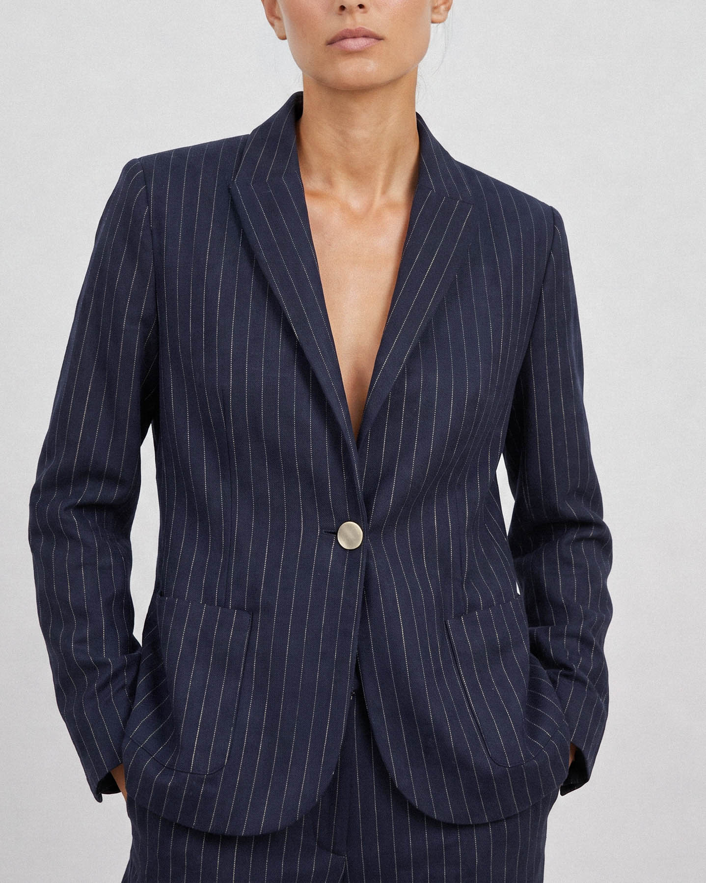 Marta Jacket - Admiral Linen Cotton