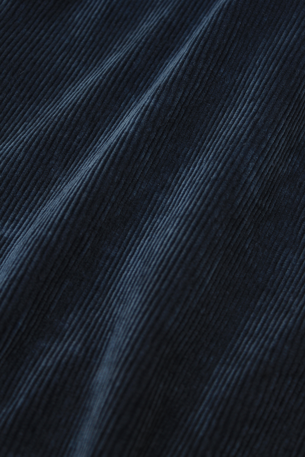 Kosta navy blue wide-leg corduroy trousers.