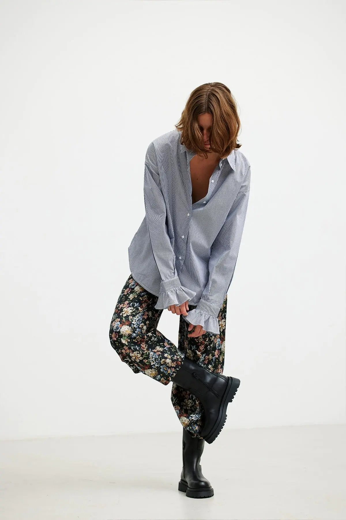 Uma - Blueberry stripe Britt Sisseck Design