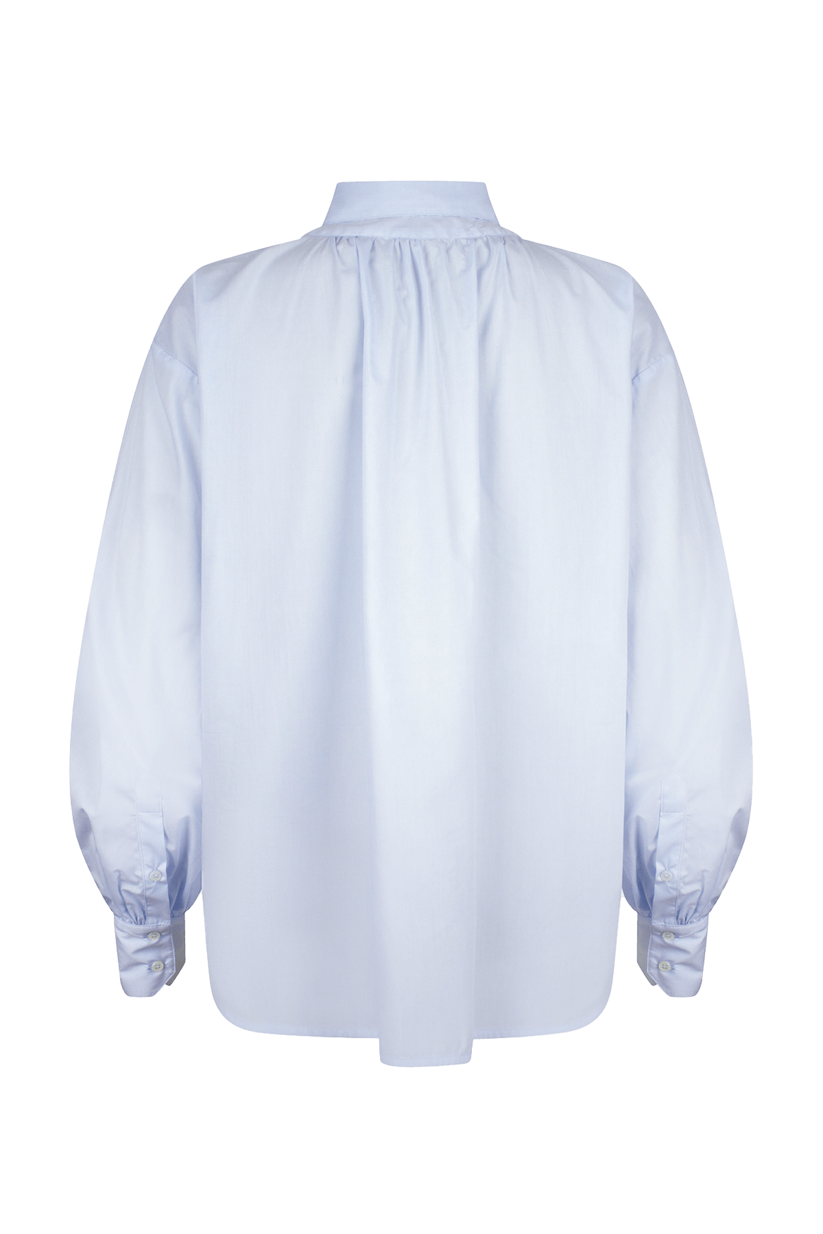 Vanessa shirt with a soft, voluminous silhouette and delicate collar.
