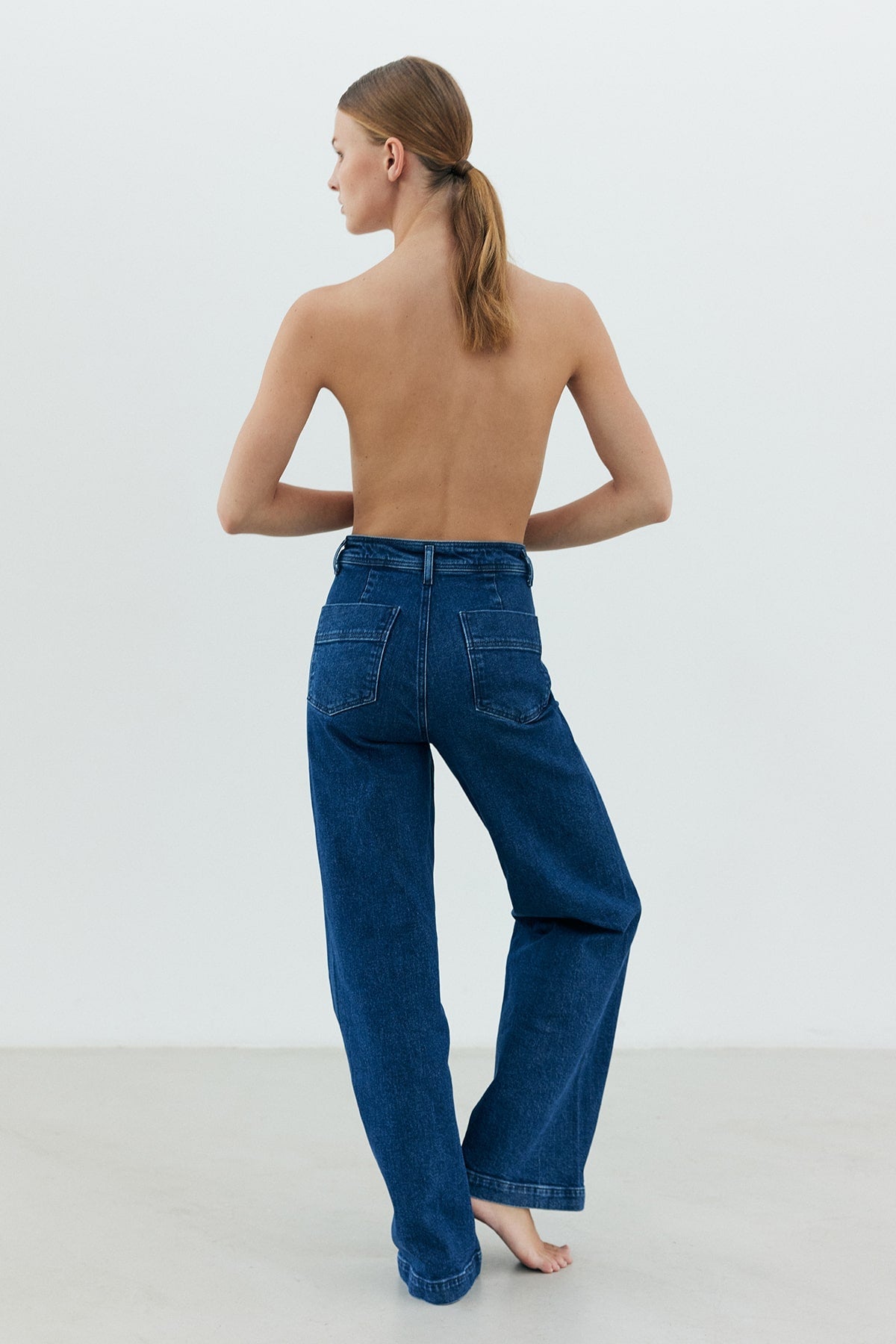 Save a Shirt Kaia - Denim - 38