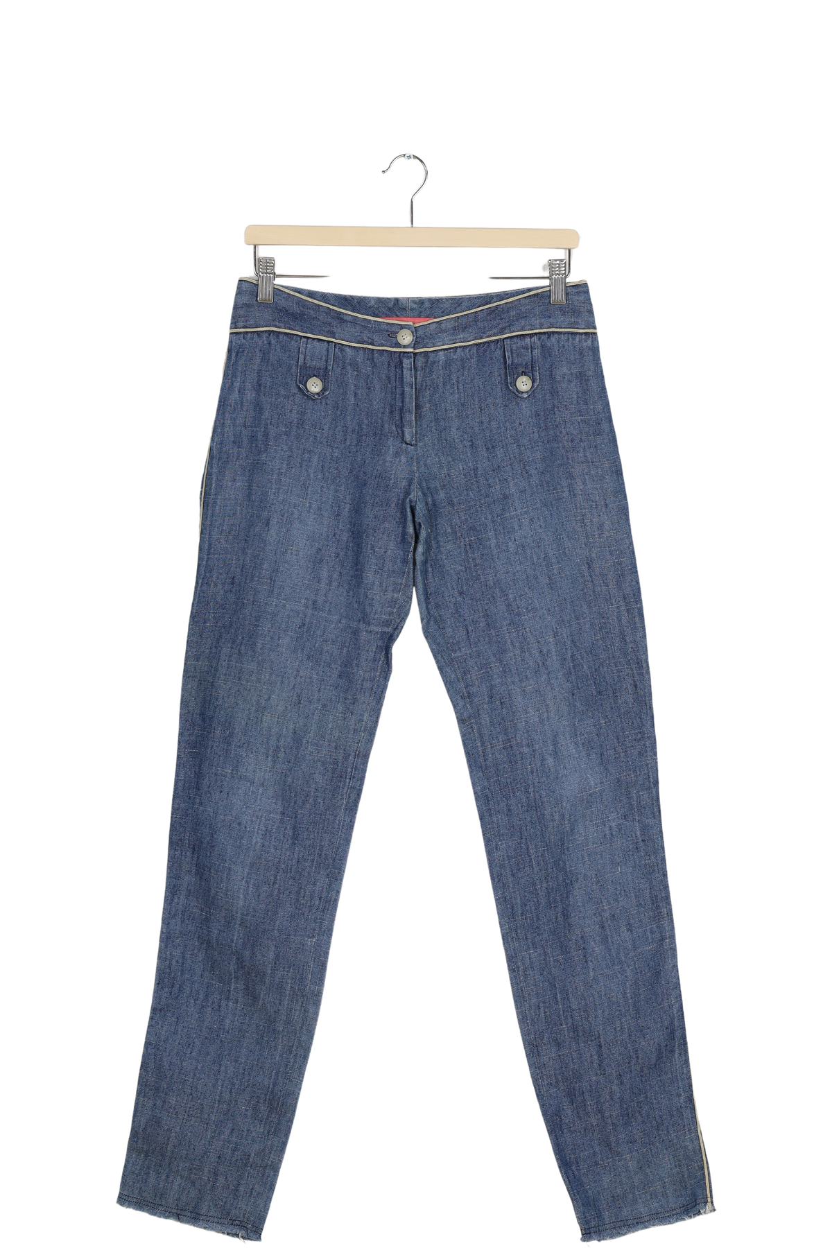 Save a Shirt Denim Trousers - Blue - 36