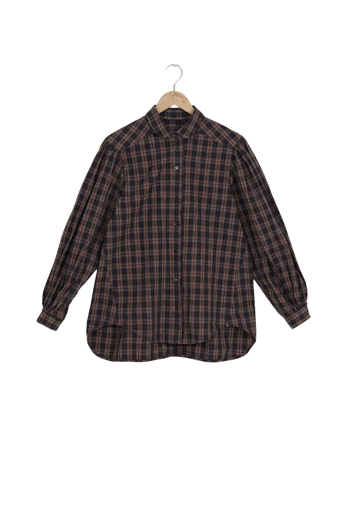 Save a Shirt Basia - Burgundy Check - 42