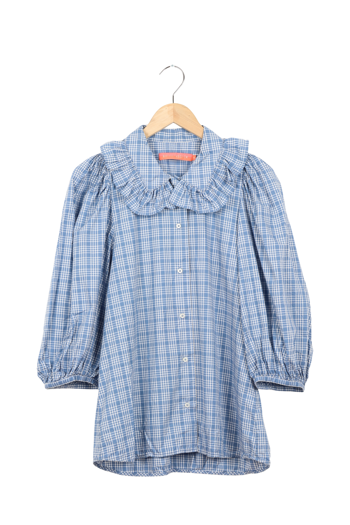 Save a Shirt Blue Ruffle shirt - 42