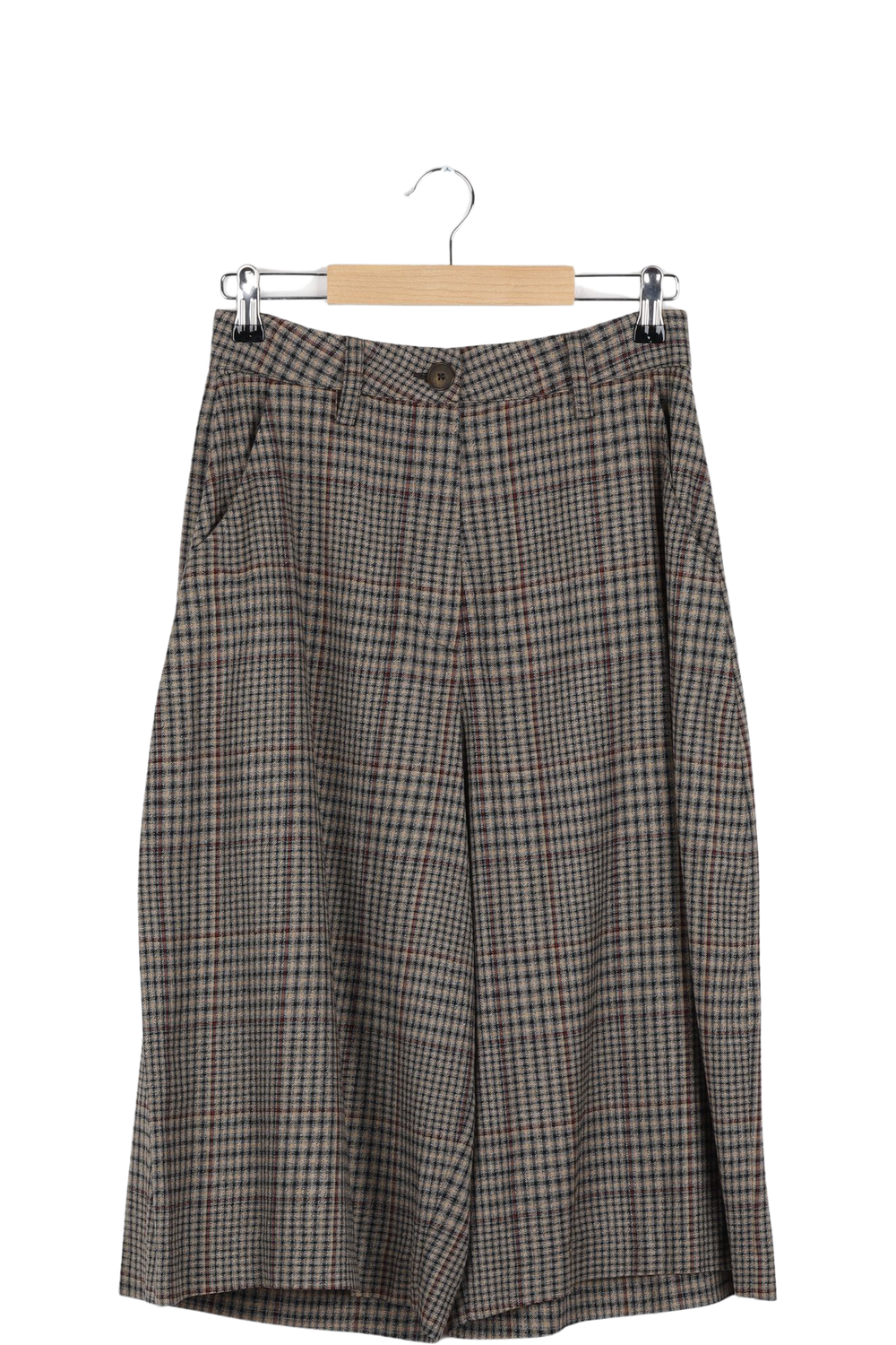 SAS Long Shorts - Grey Check - 36