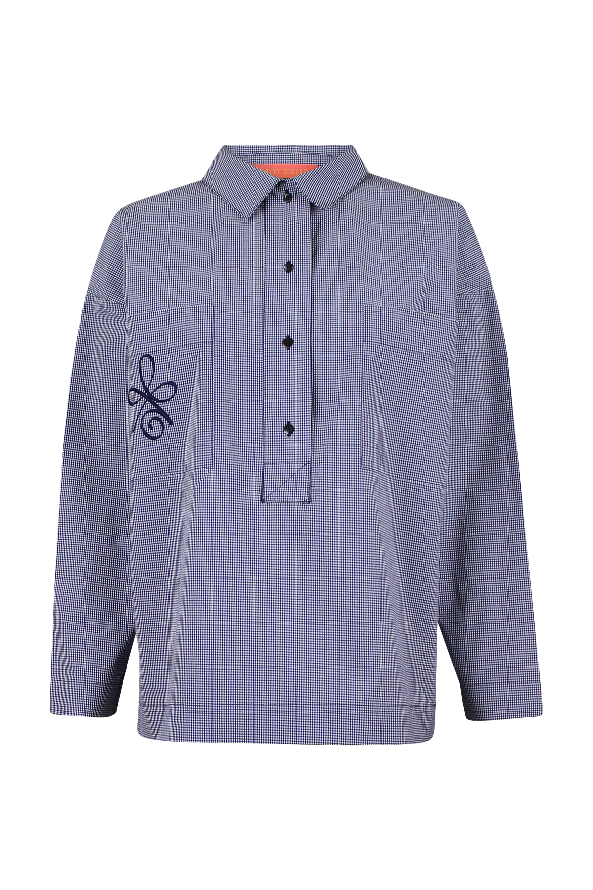 Save a Shirt Andrea - Blue Check - 40