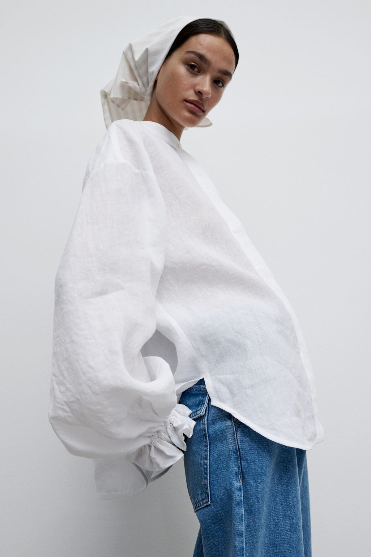 Heather - White Linen