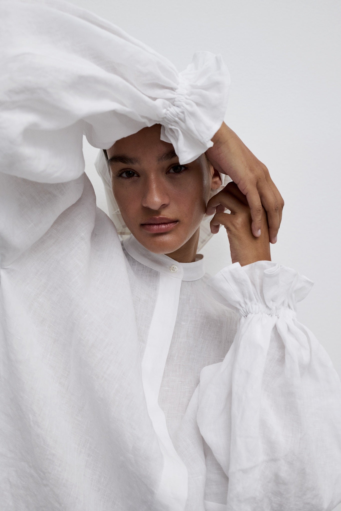 Heather - White Linen