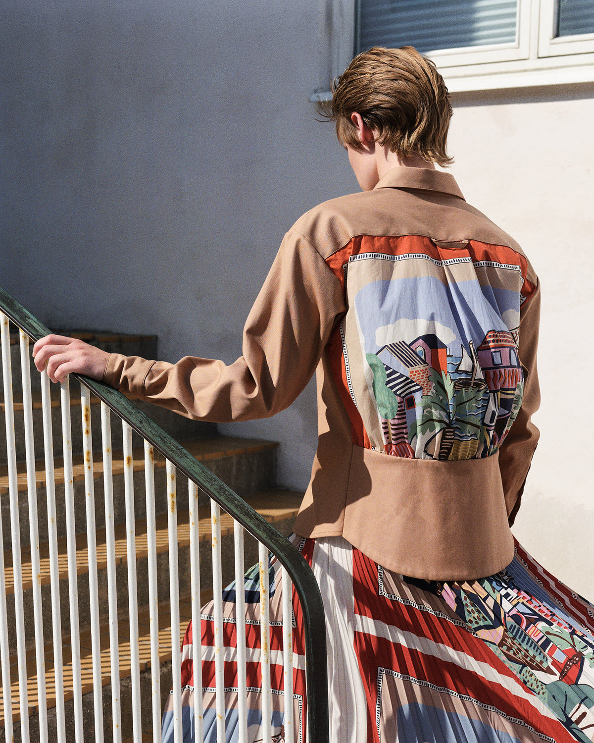 Vespa Shirt Jacket - Cinnamon