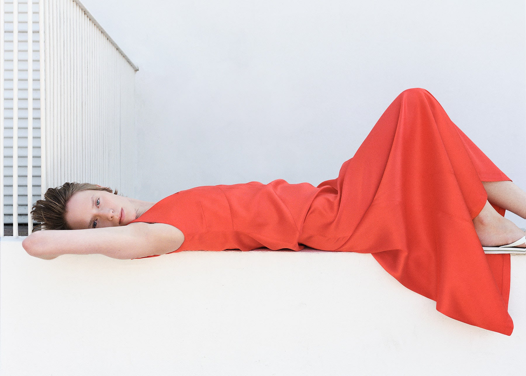 Selene Dress - Poppy Shine