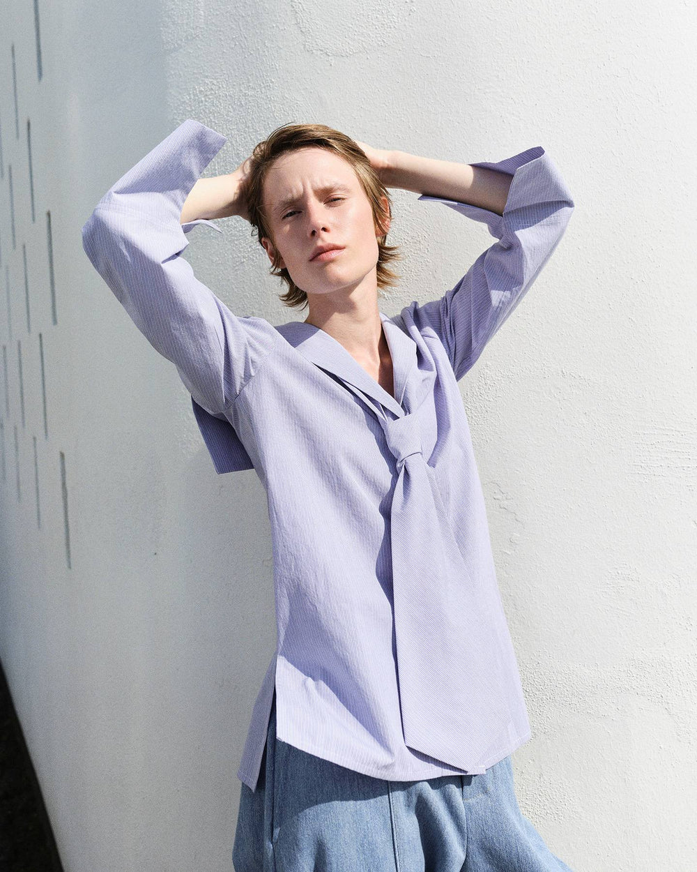 Boy Shirt - Ocean Stripe