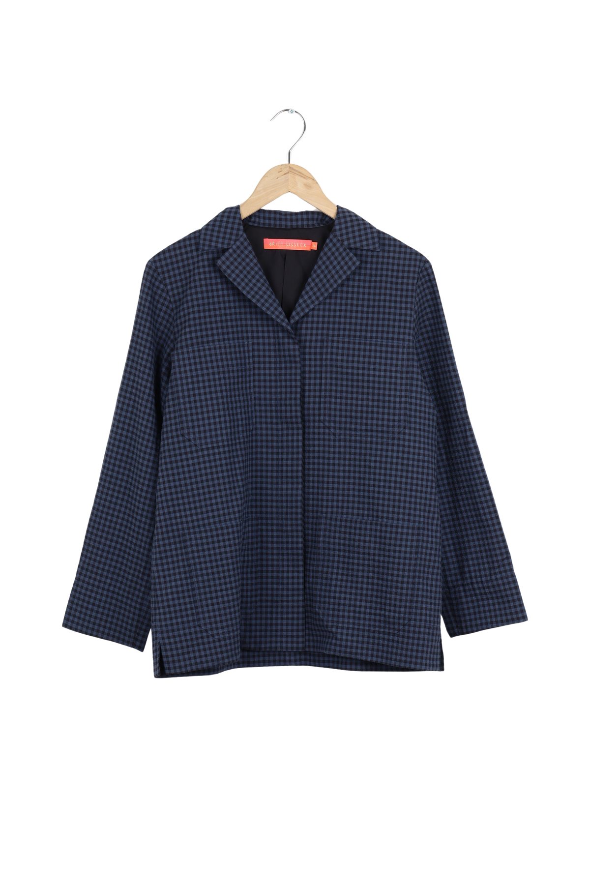 Save a Shirt Overshirt - Crinkle check - 36