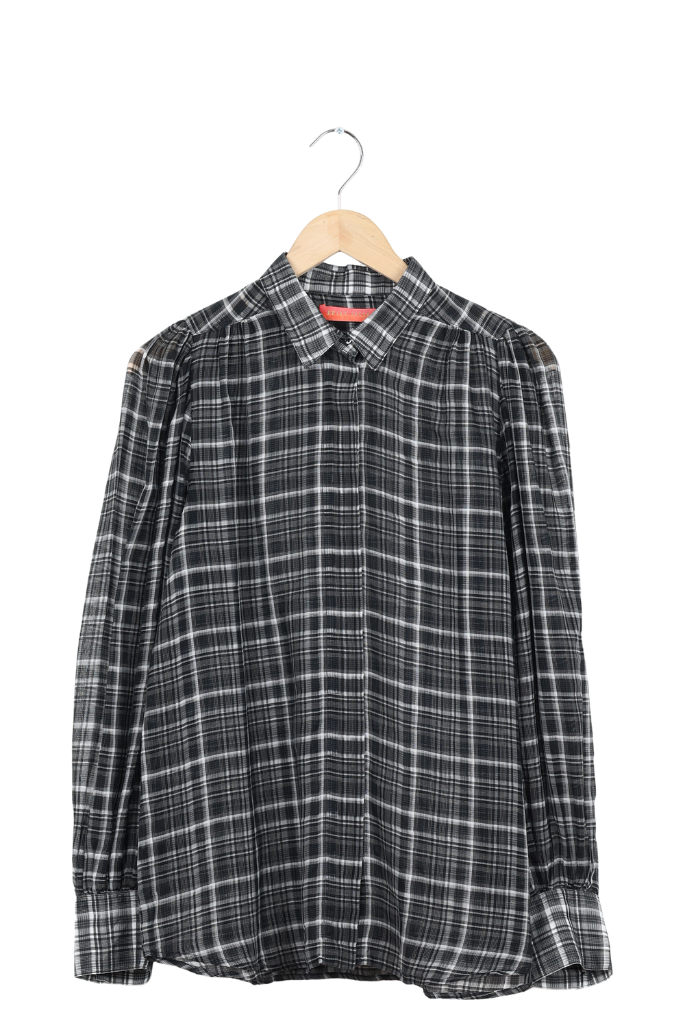 Save a Shirt Amelia - Liquorice check - 40