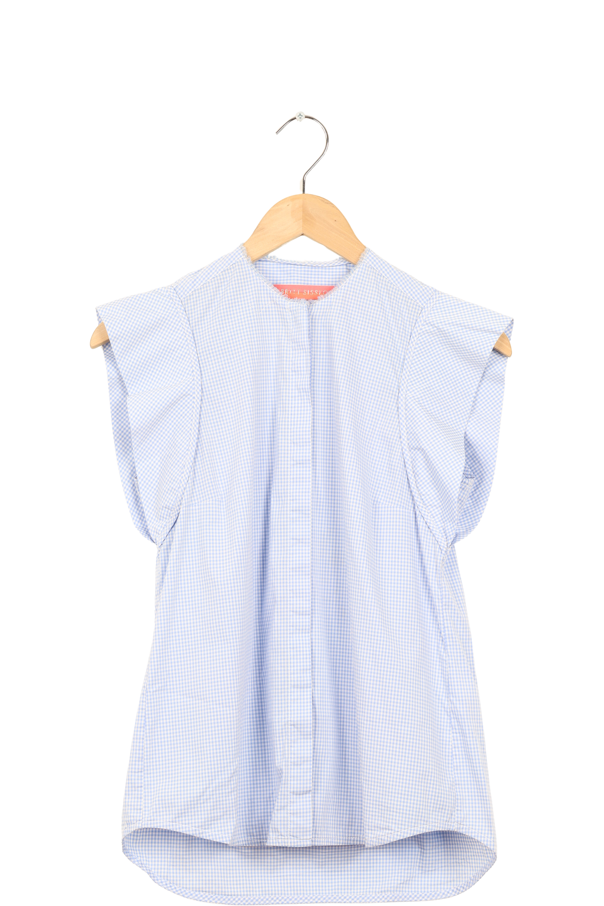 Save a Shirt Yvonne - Light blue check - 36