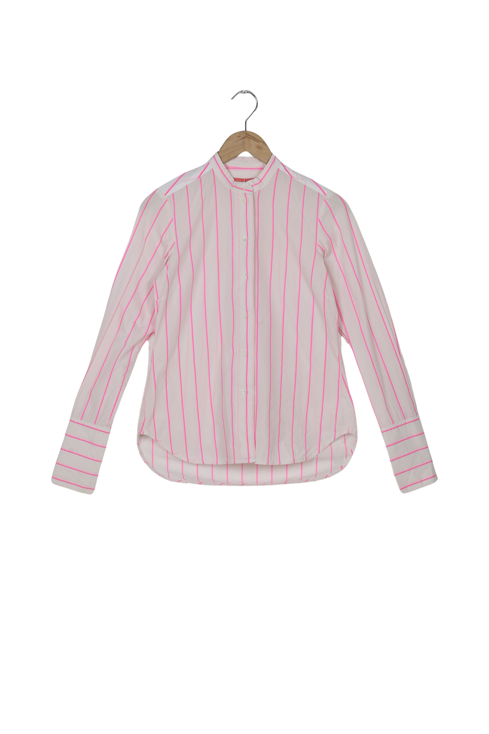 Save a Shirt Pink Stripe - Cotton Shirt - 34