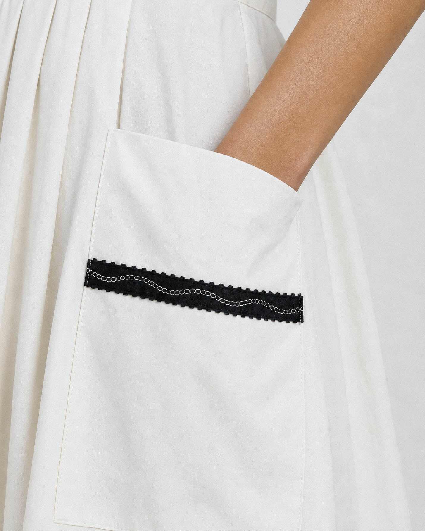 Amar Dress - Crema Cotton