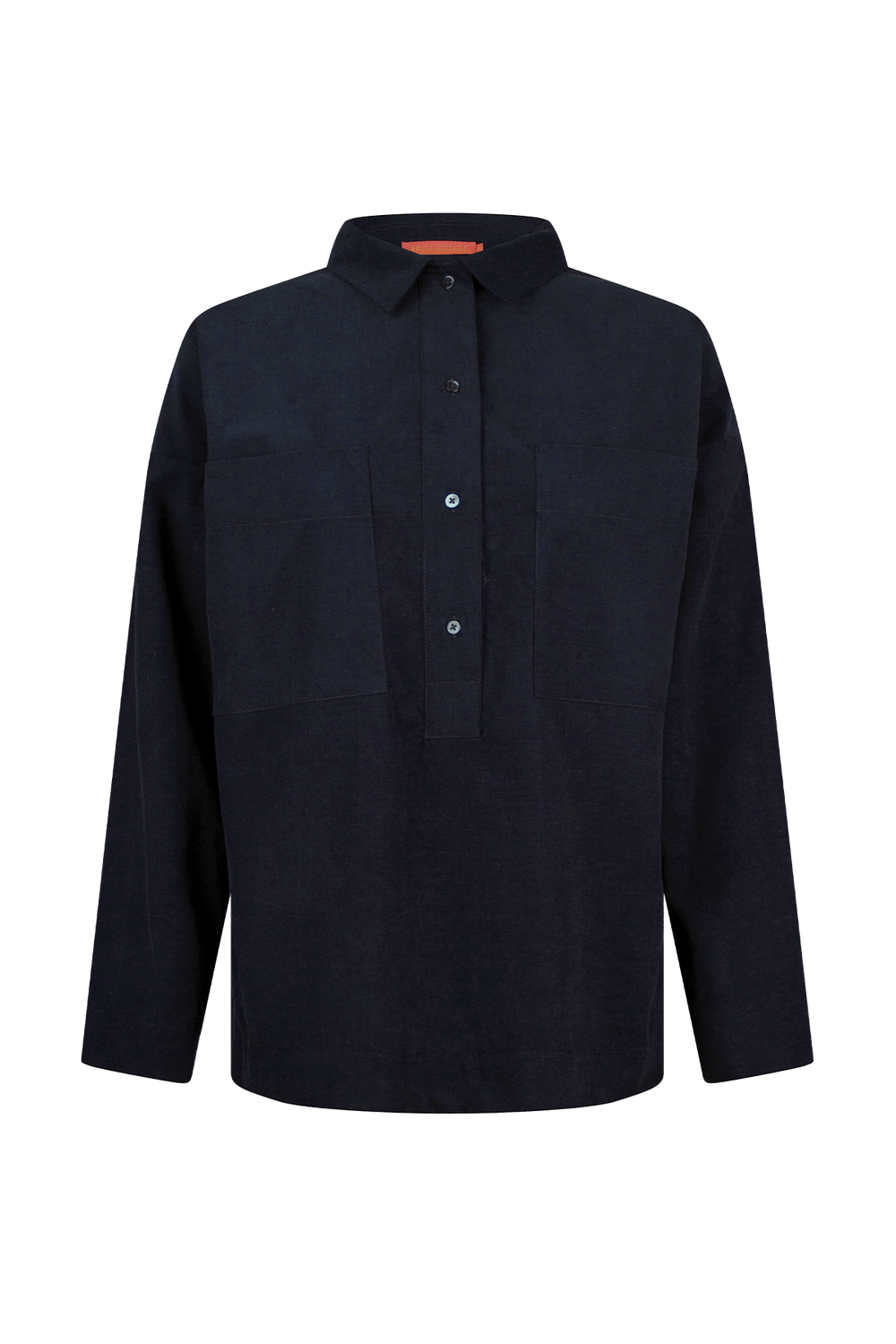 Navy shirt with big pockets