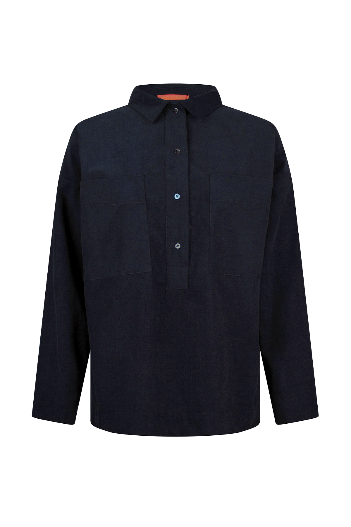 Navy shirt with big pockets