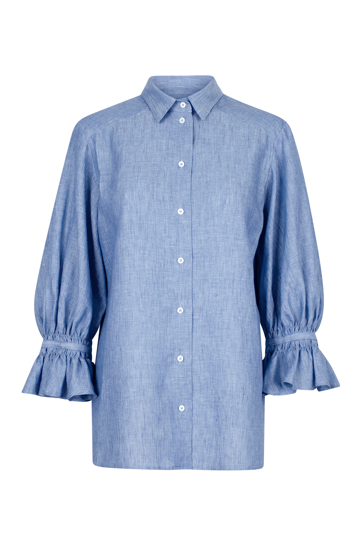 Bee Shirt - Linen Blue