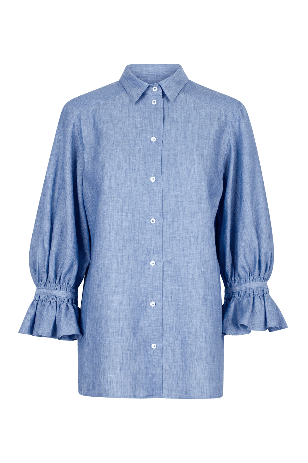 Bee Shirt - Linen Blue