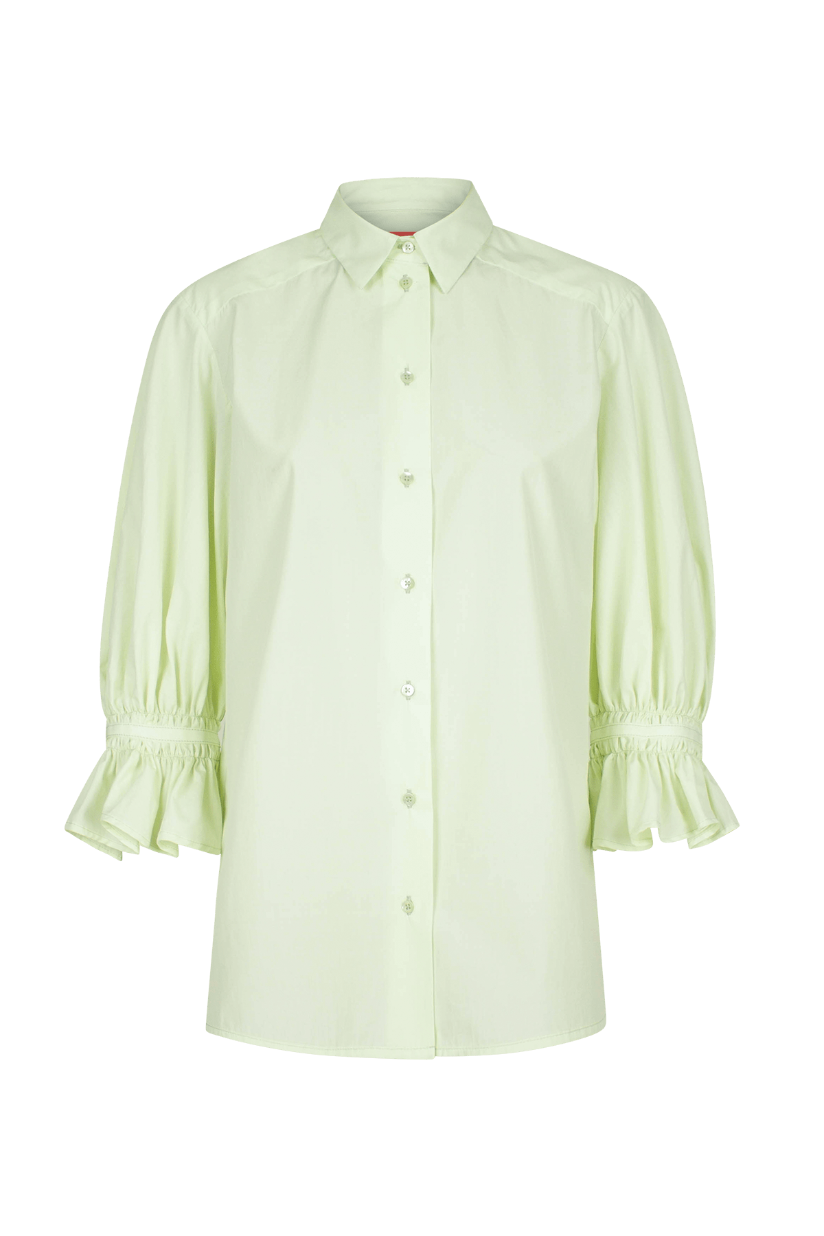 Bee Shirt - Pistache Cotton
