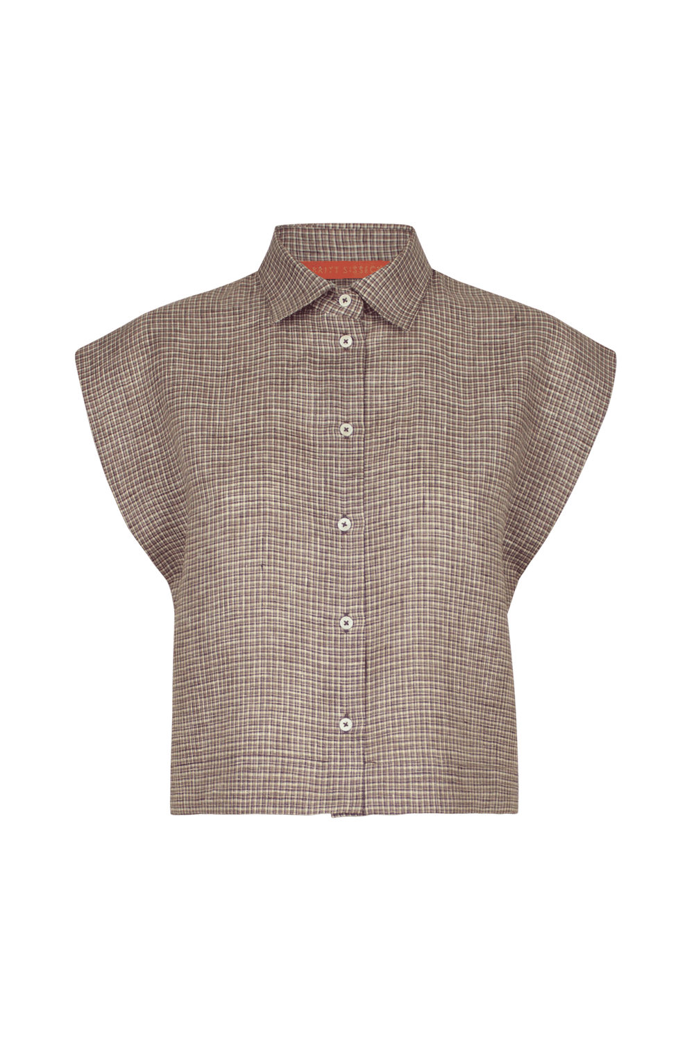 Bellis Shirt - Butterscotch Linen