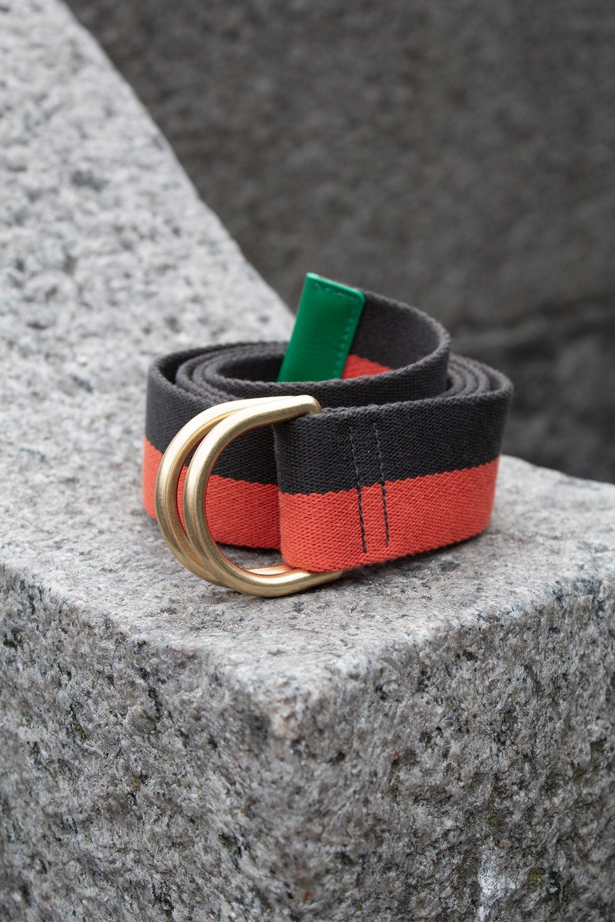 Belt - Orange / olive