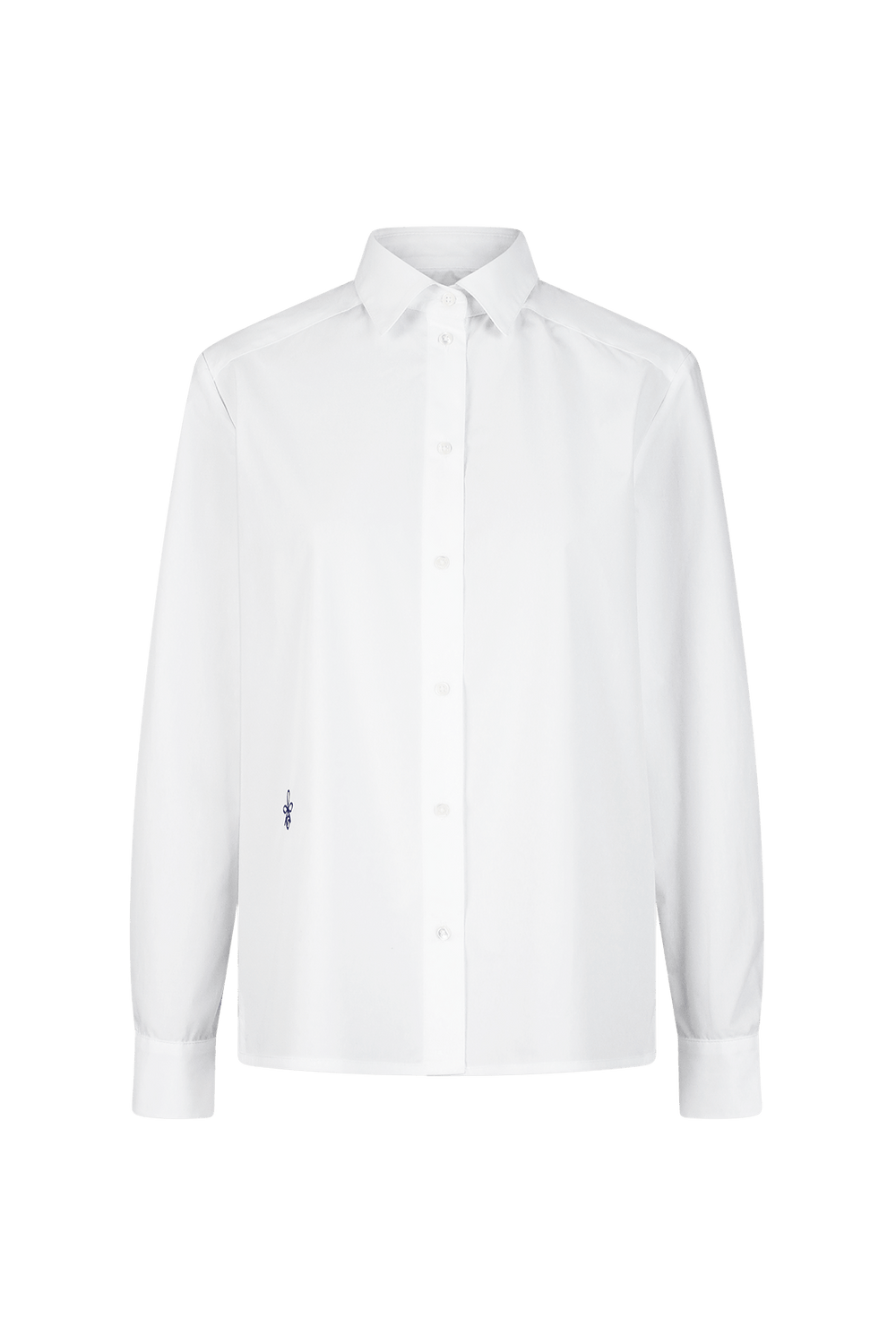 white shirt with embroidery