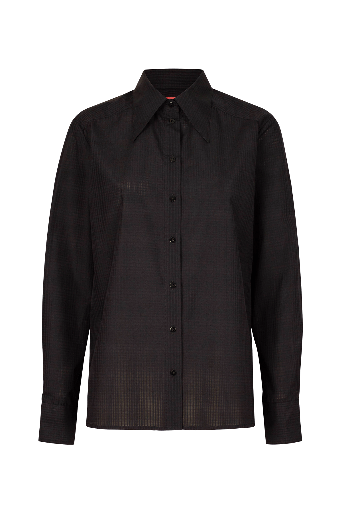 Bo Shirt - Black Web Cotton