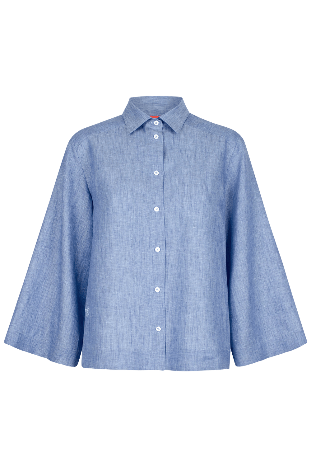 Bob Shirt - Linen Blue