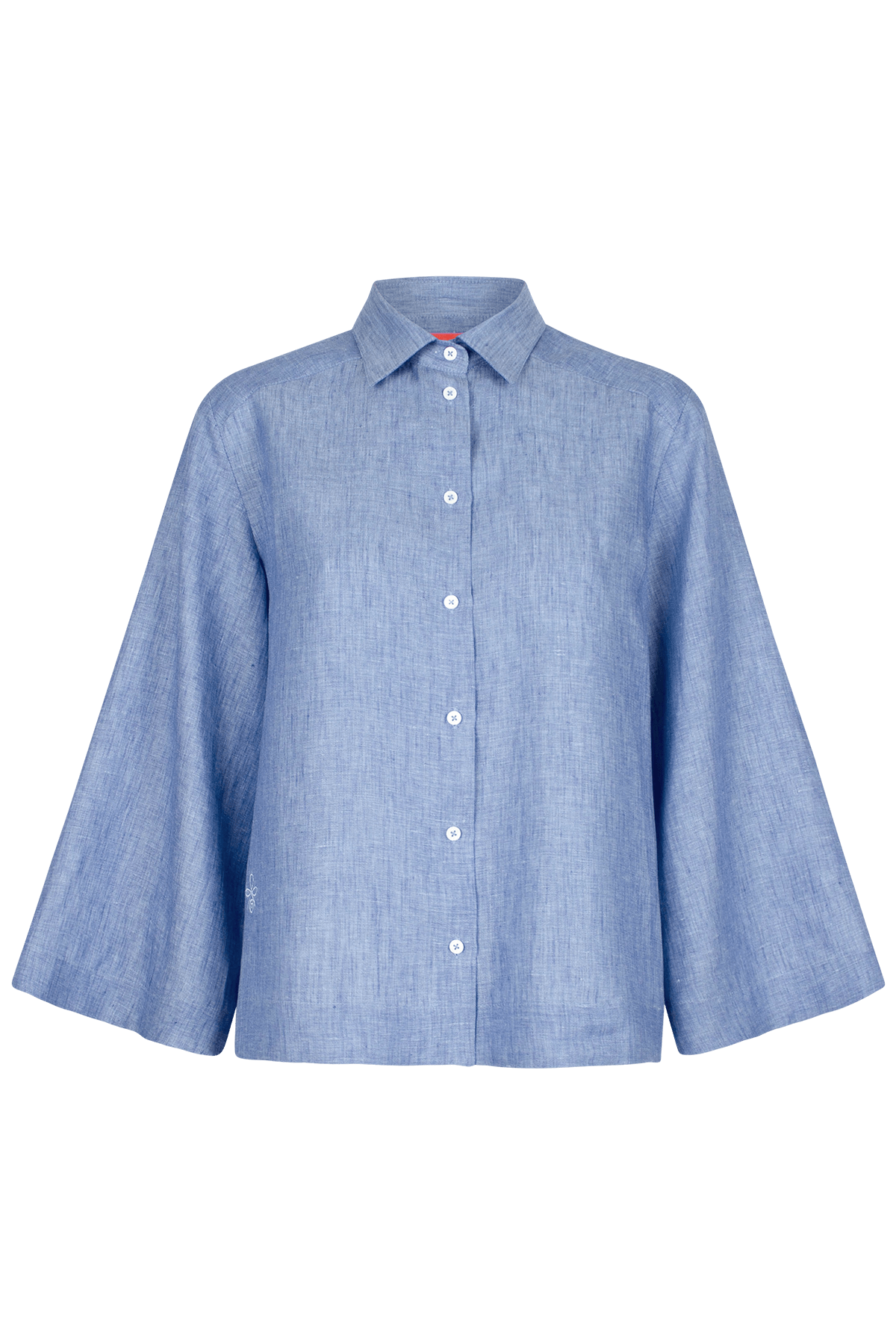Bob Shirt - Linen Blue