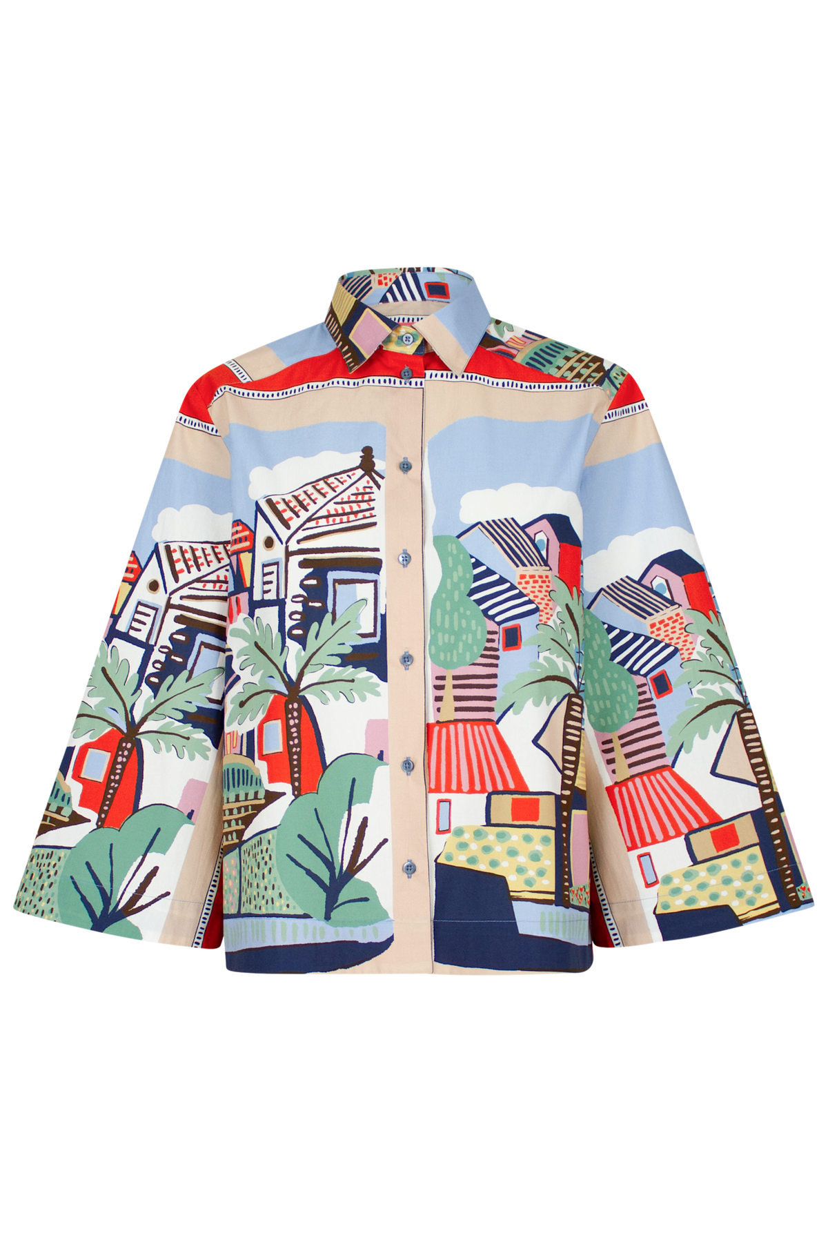 Bob Shirt - Matisse Landscape