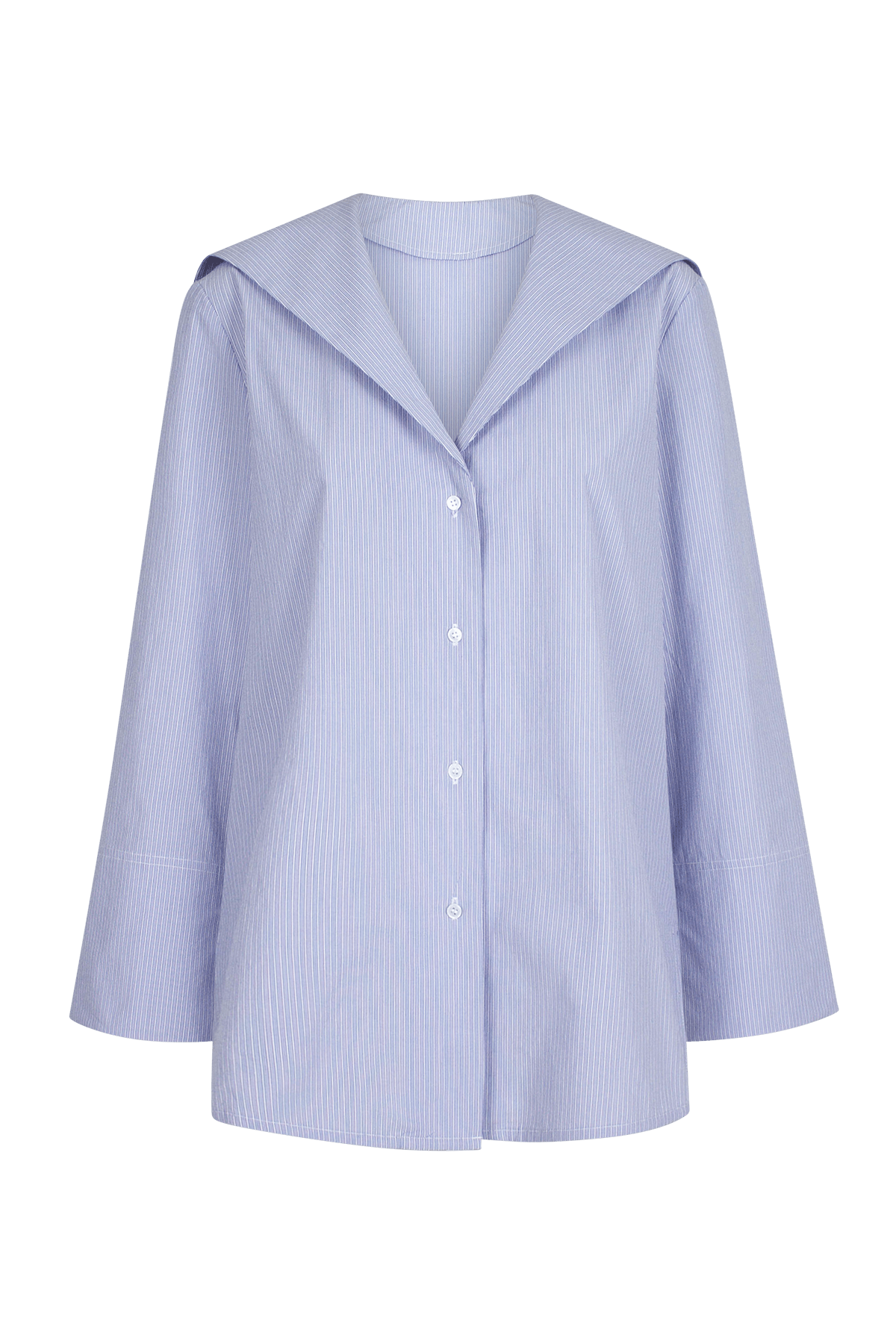 Boy Shirt - Ocean Stripe Cotton