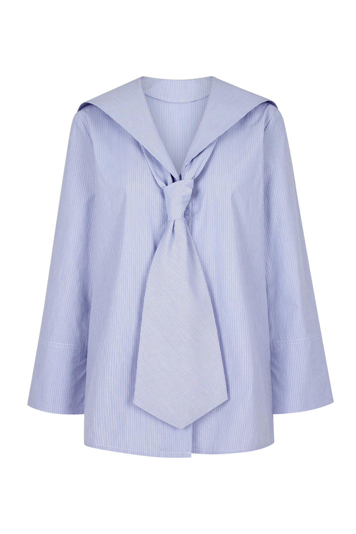 Boy Shirt - Ocean Stripe Cotton