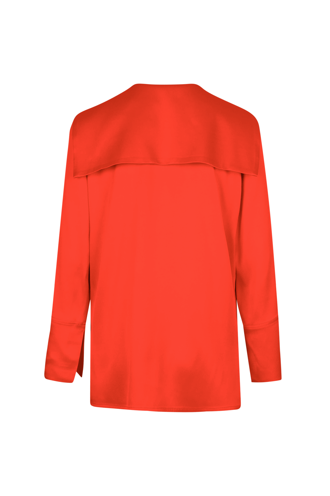 Boy Blouse - Poppy Shine Satin