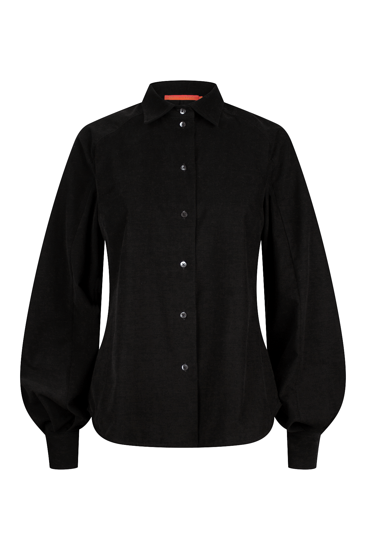 black shirt big sleeves