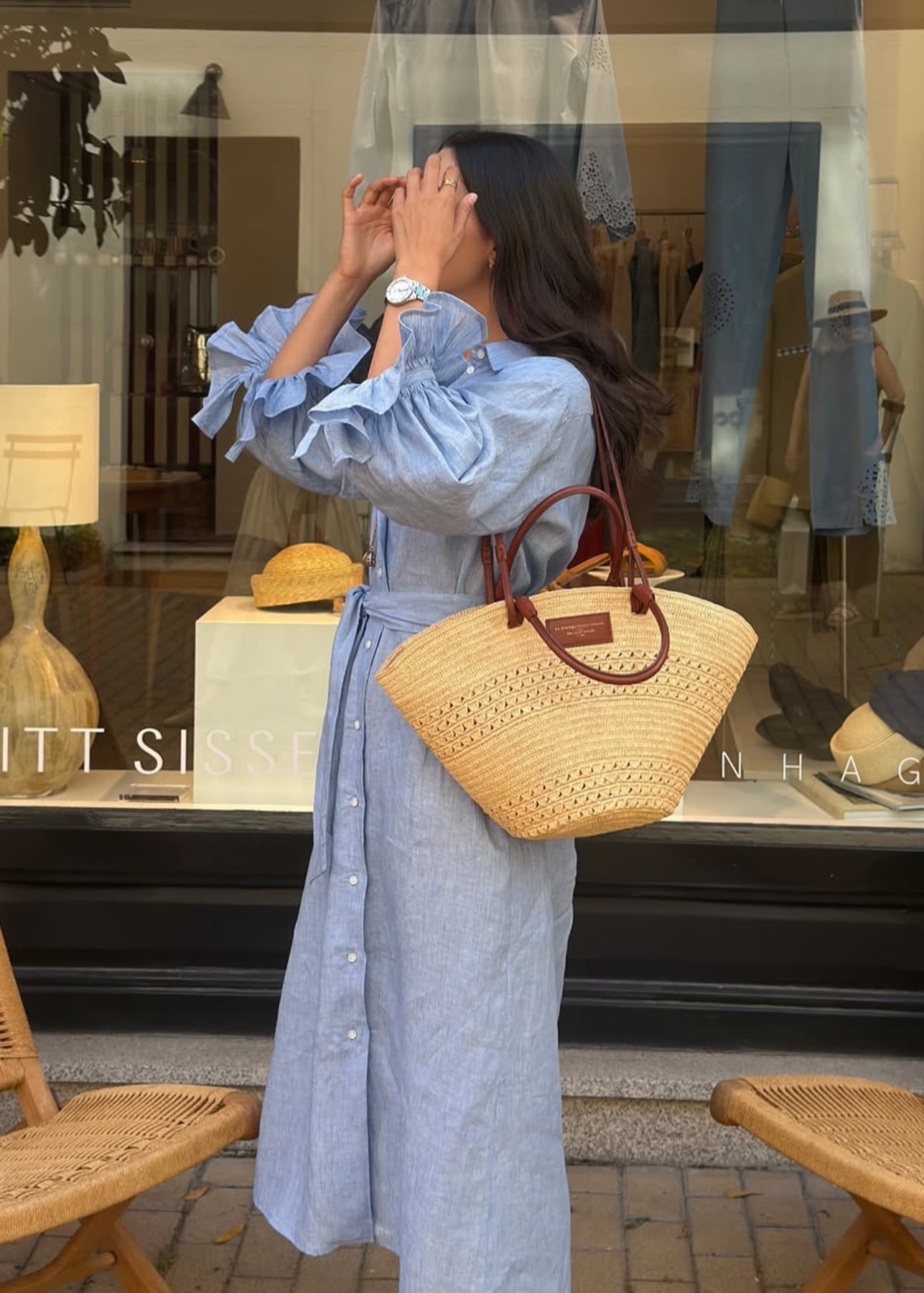 Beel - Linen Blue