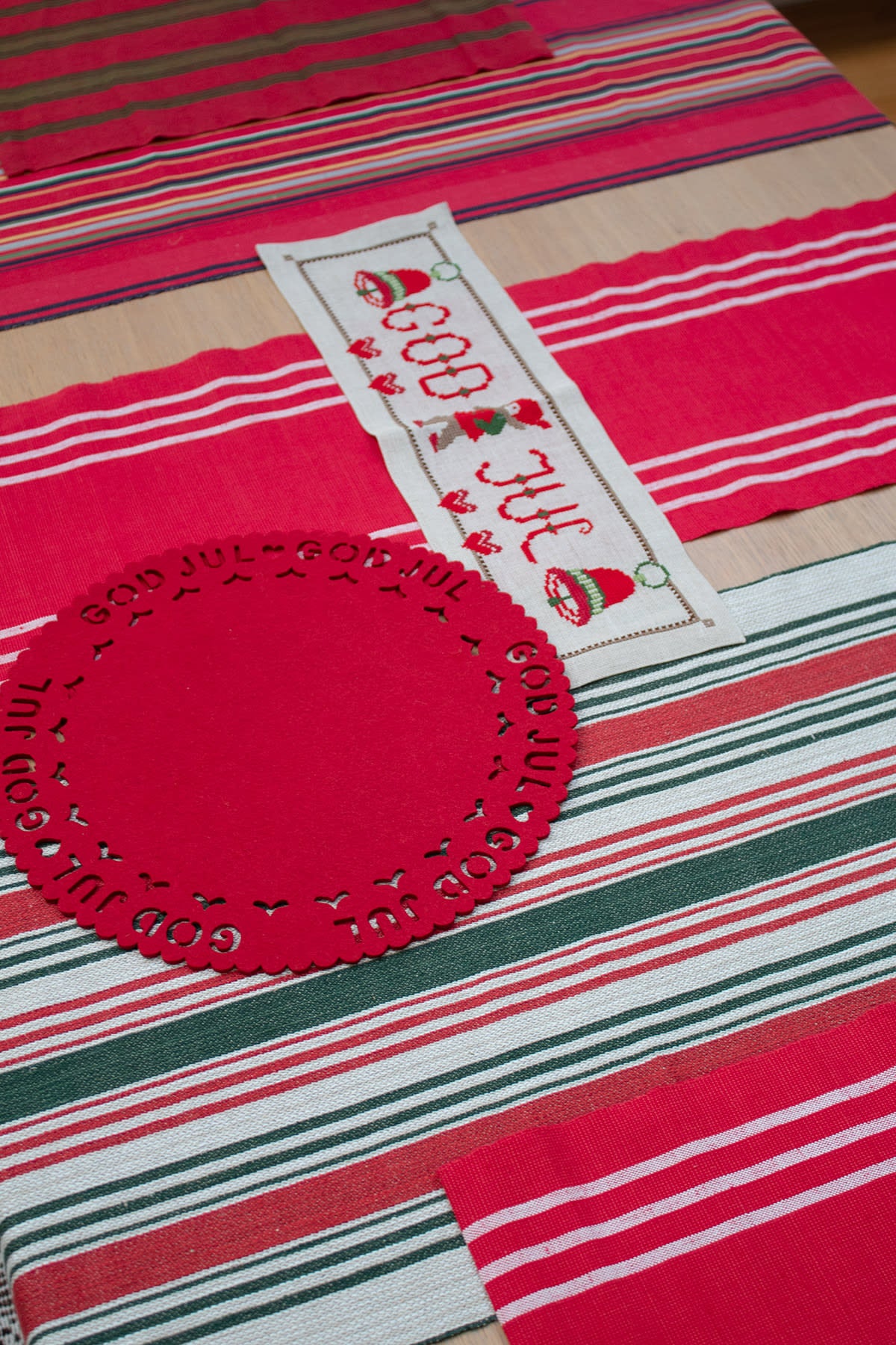 Christmas Table Setting #2